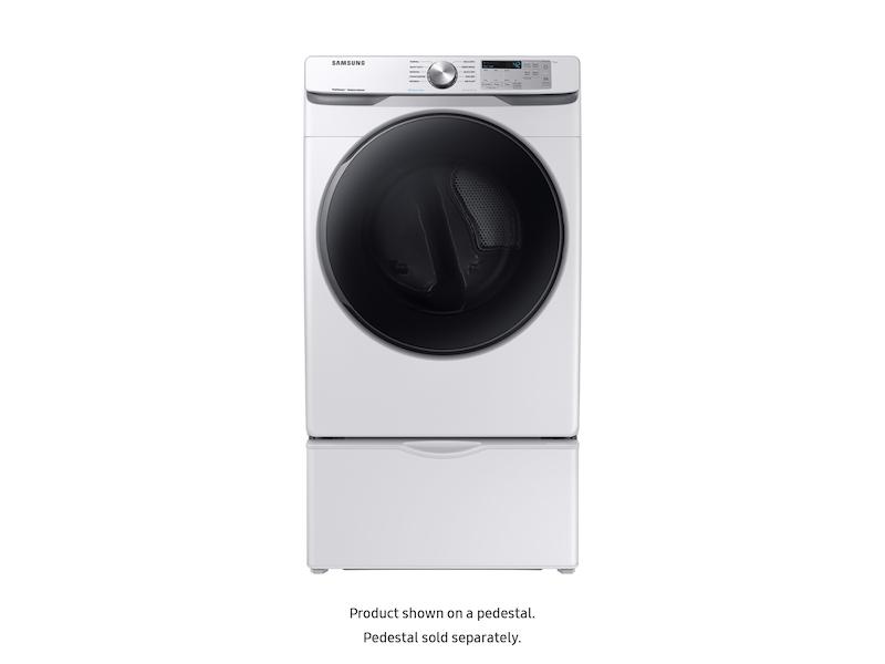 7.5 cu. ft. Electric Dryer with Steam Sanitize+ in White