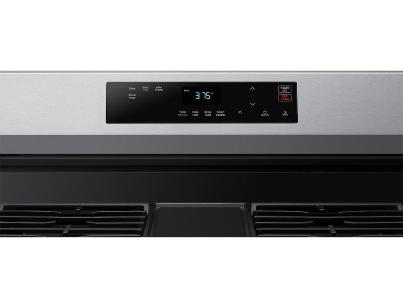 6.0 cu. ft. Smart Freestanding Gas Range with Integrated Griddle in Stainless Steel