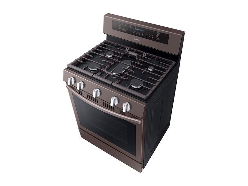 5.8 cu. ft. Freestanding Gas Range with True Convection in Tuscan Stainless Steel