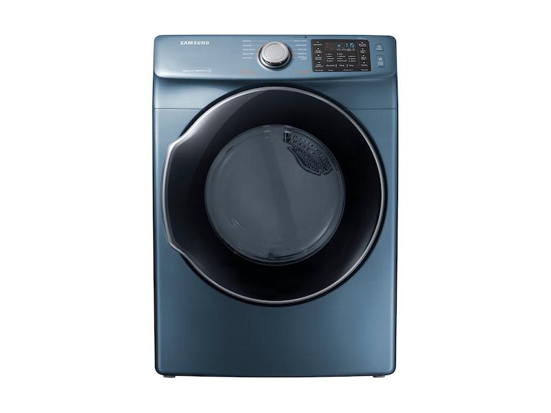 7.4 cu. ft. Gas Dryer in Azure Blue