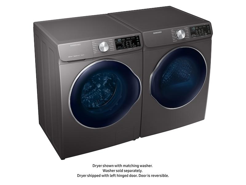 4.0 cu. ft. Electric Dryer with Smart Care in Inox Grey