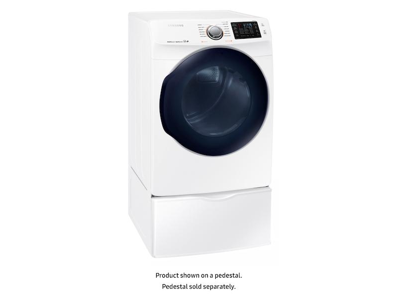 7.5 cu. ft. Gas Dryer in White