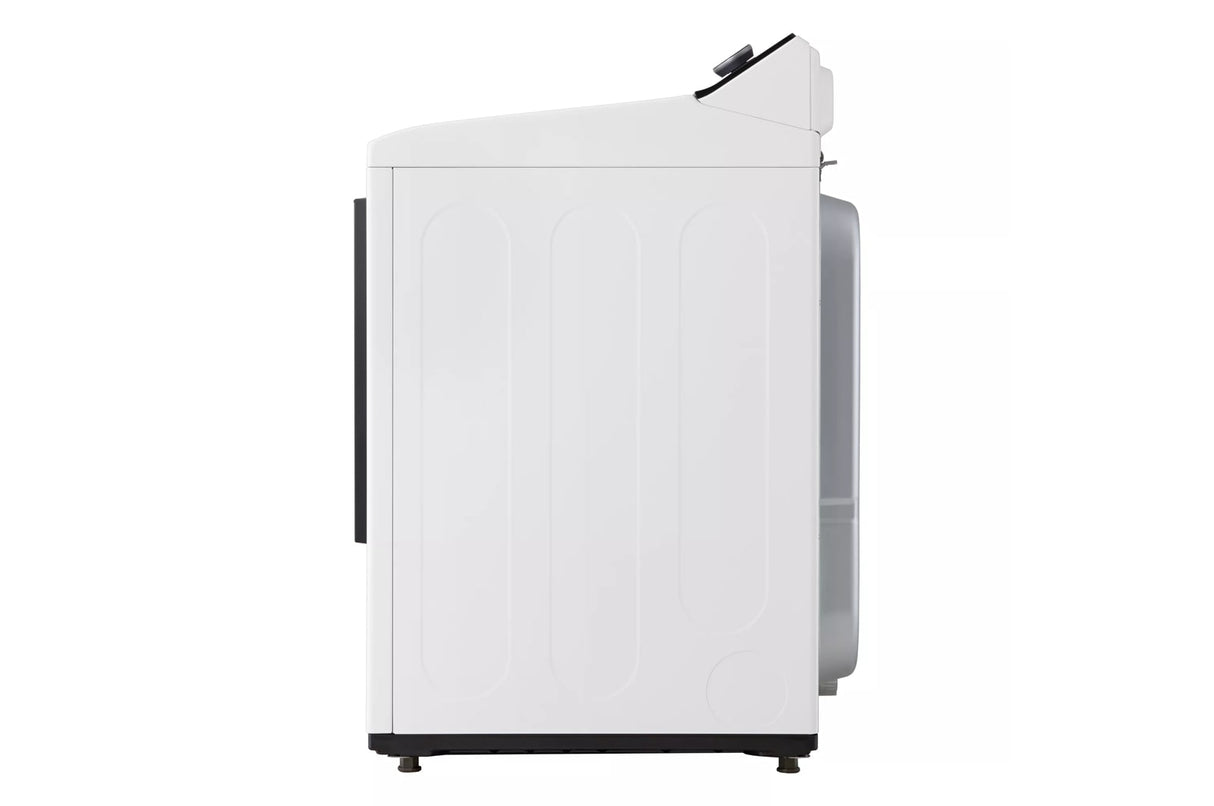 7.3 cu. ft. Ultra Large Capacity Rear Control Electric Dryer with LG EasyLoad™ Door and AI Sensing