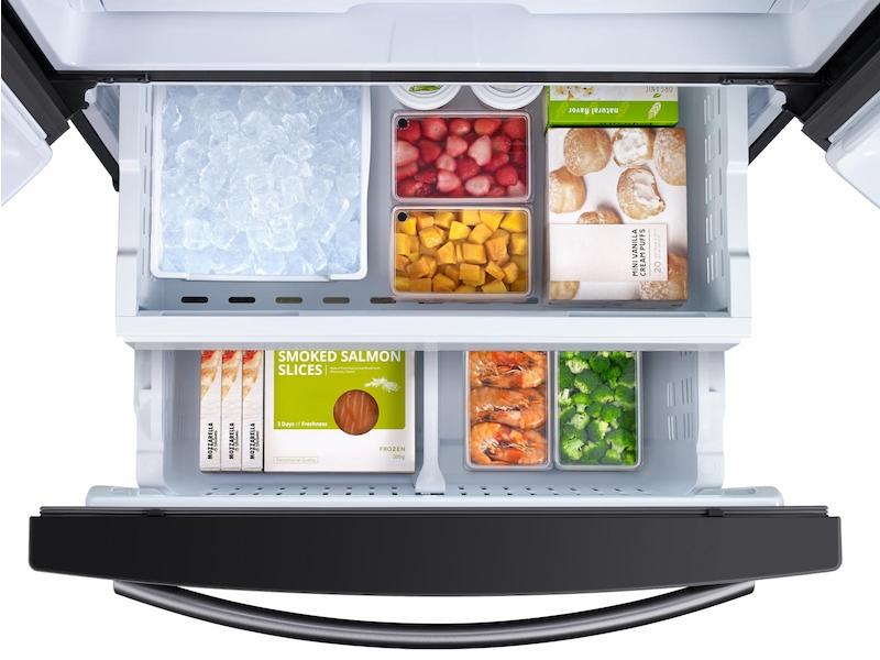 26 cu. ft. French Door Refrigerator with Internal Filtered Water in Black Stainless Steel