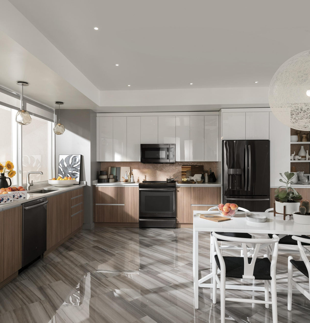 GE Profile™ 30" Smart Slide-In Front-Control Induction and Convection Range