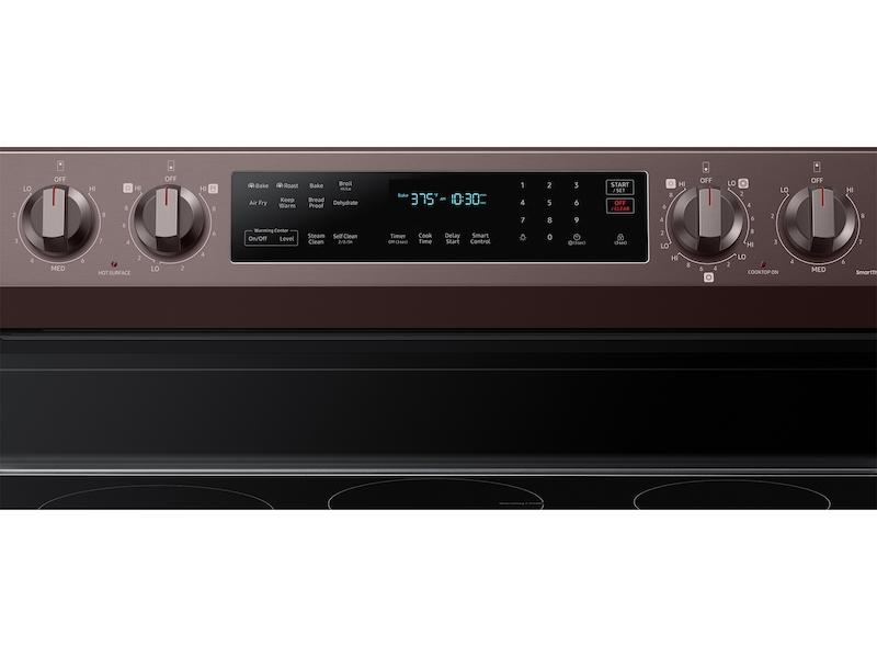 6.3 cu. ft. Smart Freestanding Electric Range with No-Preheat Air Fry, Convection+ & Griddle in Tuscan Stainless Steel