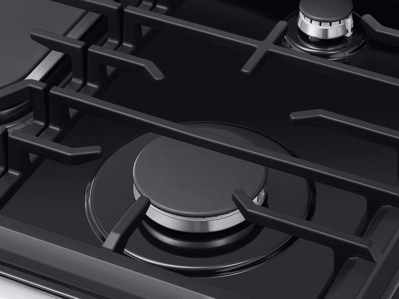 5.8 cu. ft. Freestanding Gas Range with True Convection in Stainless Steel