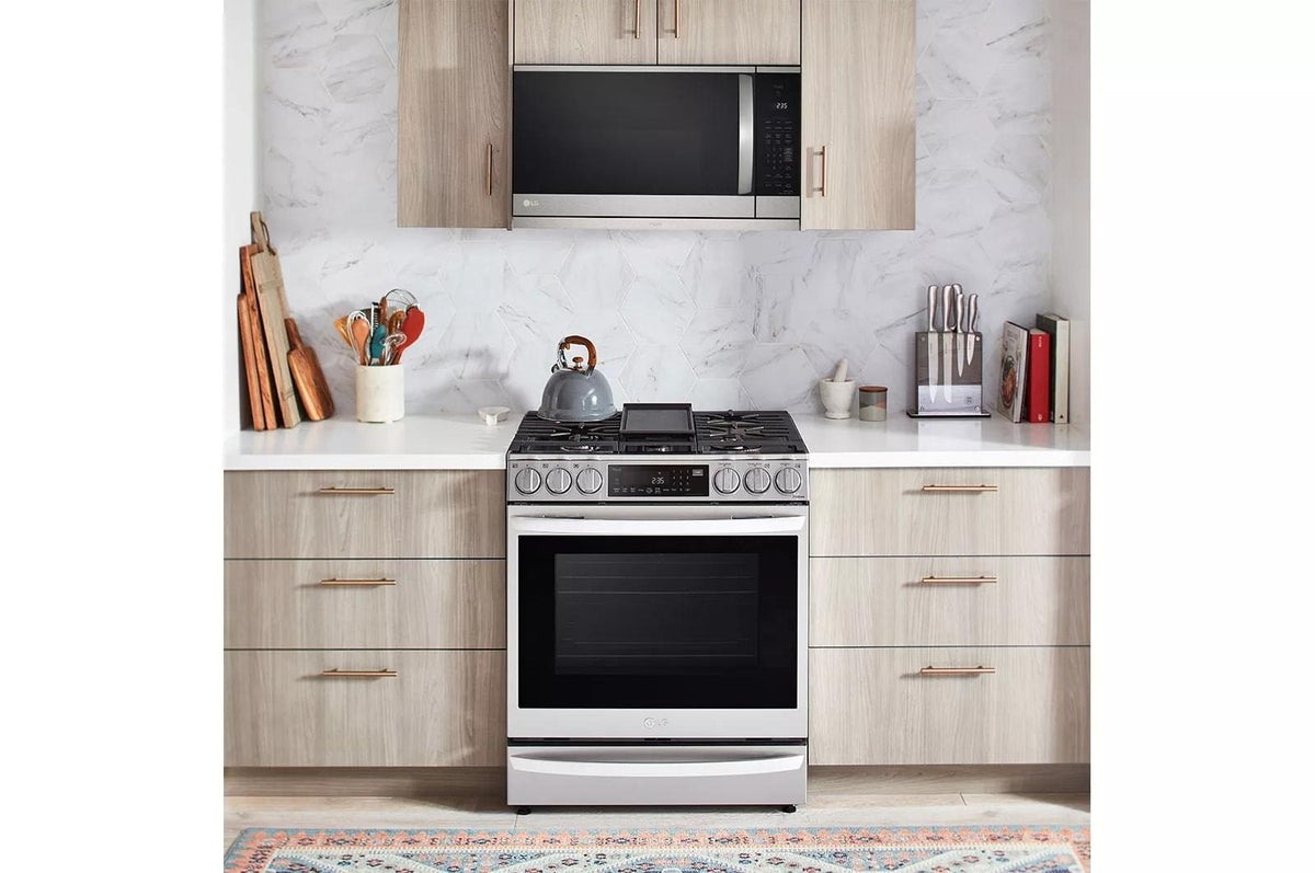 2.1 cu. ft. Smart Over-the-Range Microwave with ExtendaVent® 2.0