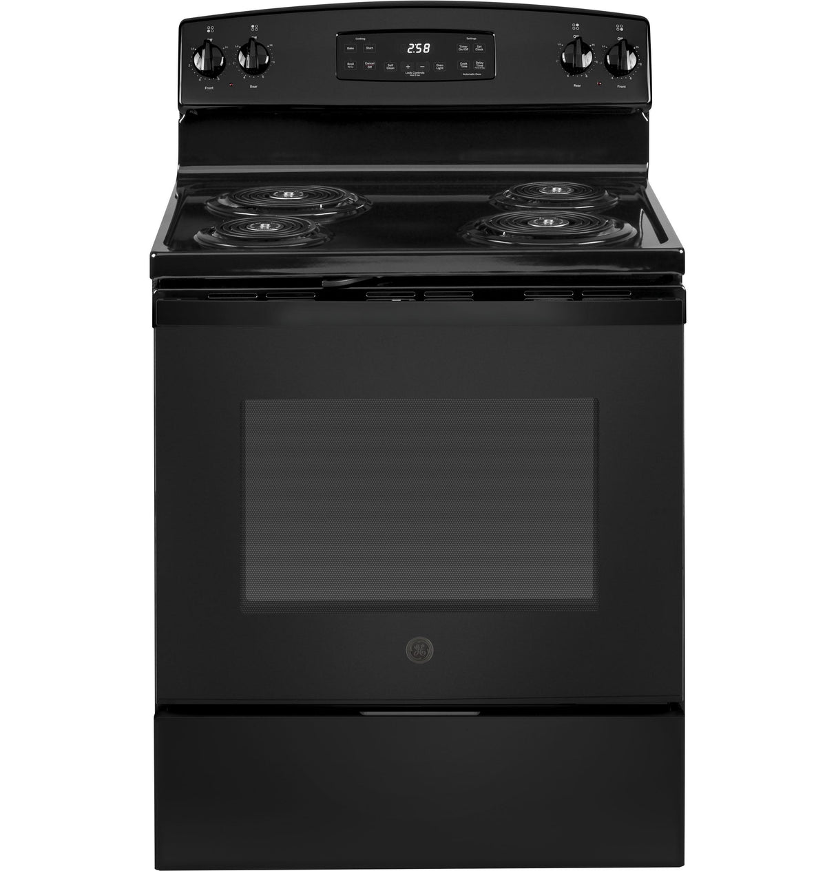 GE® 30" Free-Standing Self-Clean Electric Range