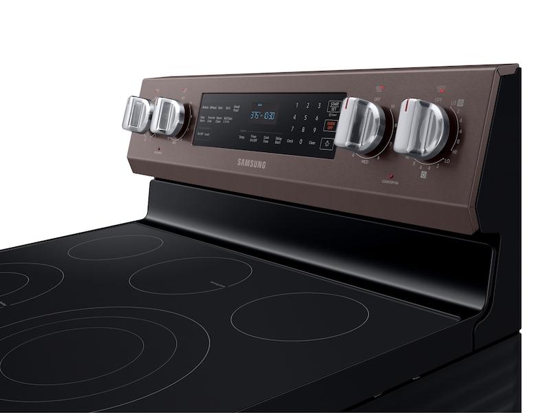 5.9 cu. ft. Freestanding Electric Range with True Convection in Tuscan Stainless Steel