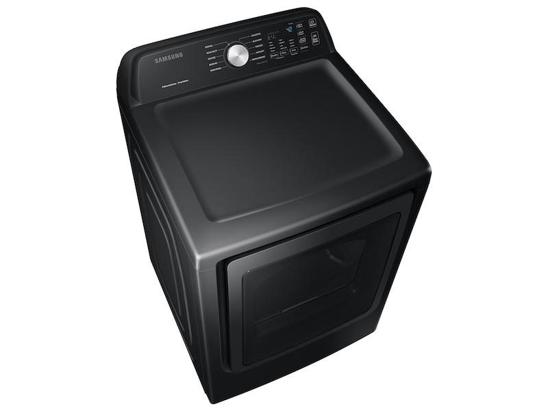 7.4 cu. ft. Gas Dryer with Sensor Dry in Brushed Black