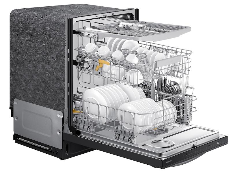 Smart 44dBA Dishwasher with StormWash+™ in Black Stainless Steel