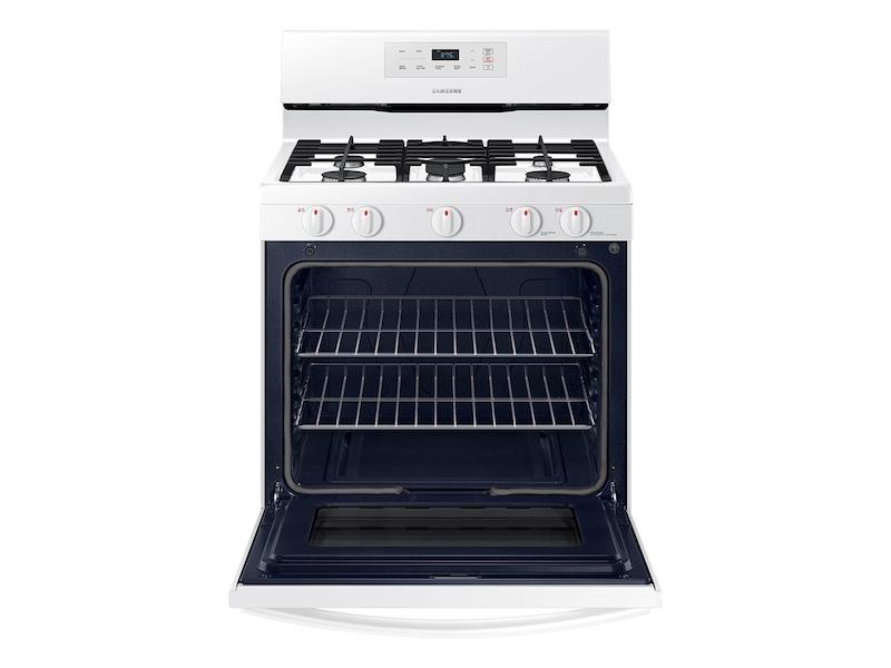 5.8 cu. ft. Freestanding Gas Range in White