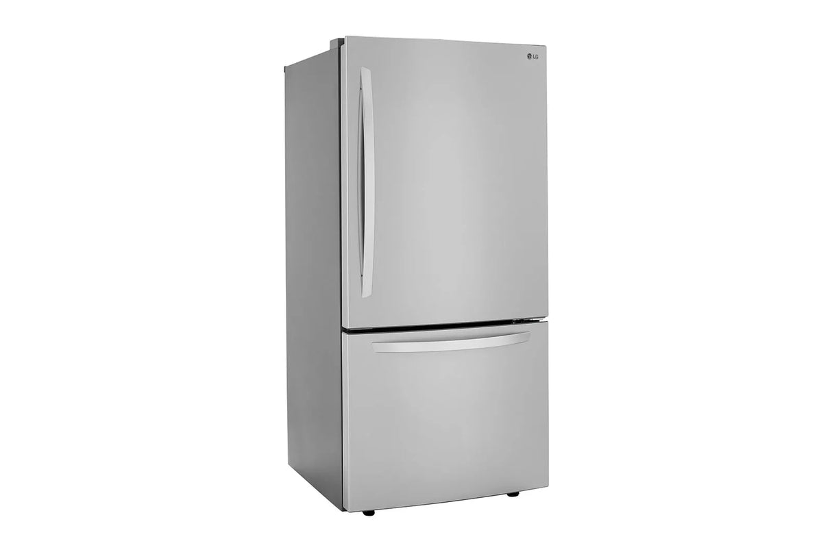 26 cu. ft. 33-inch Wide Bottom Freezer Refrigerator - Stainless Steel