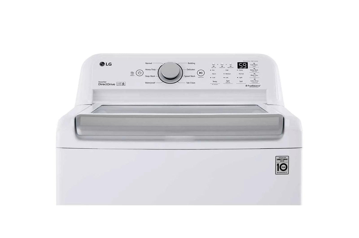 5.0 cu. ft. Mega Capacity Top Load Washer with TurboDrum™ - White
