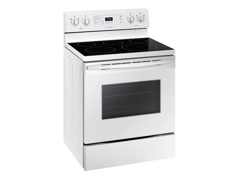 5.9 cu. ft. Freestanding Electric Range with Convection in White