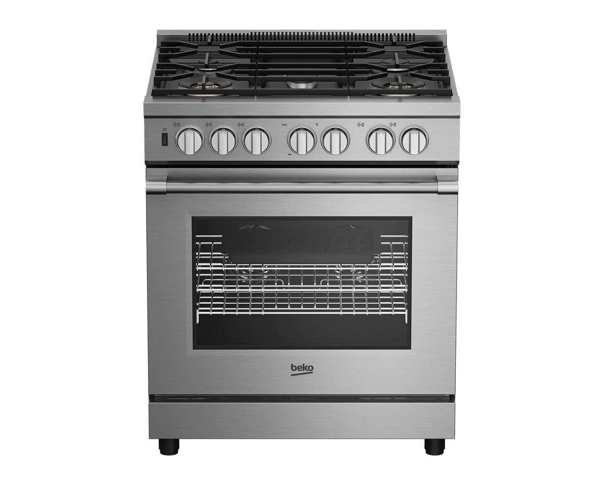 30" Stainless Steel Pro-Style Gas Range