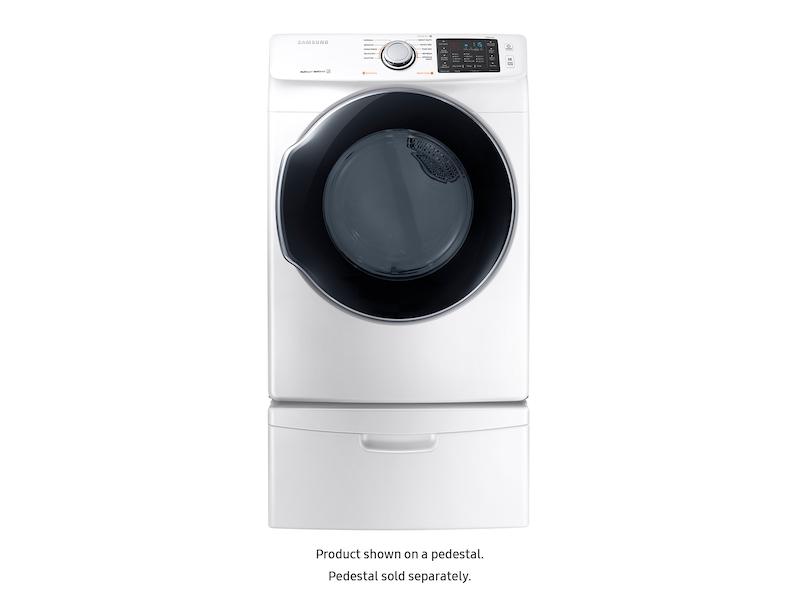7.5 cu. ft. Electric Dryer in White