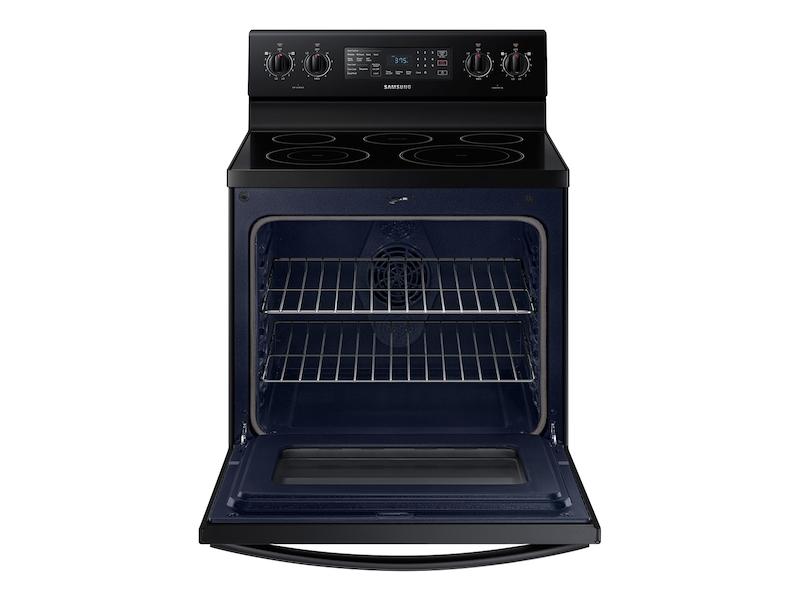 5.9 cu. ft. Freestanding Electric Range with Convection in Black