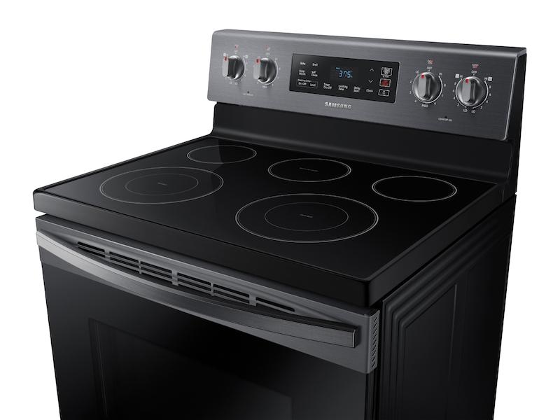 5.9 cu.ft. Freestanding Electric Range in Black Stainless Steel