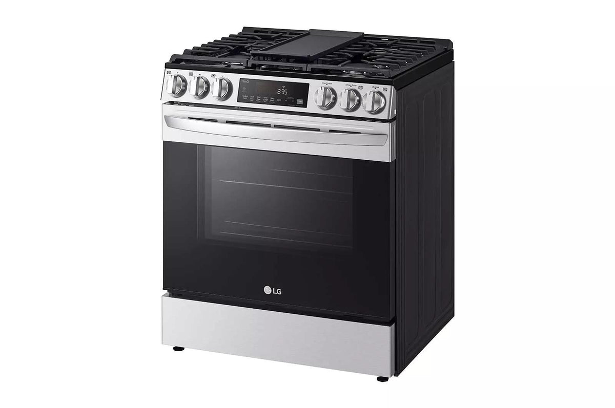 5.8 cu ft. Smart Wi-Fi Enabled Fan Convection Gas Slide-in Range with Air Fry & EasyClean®