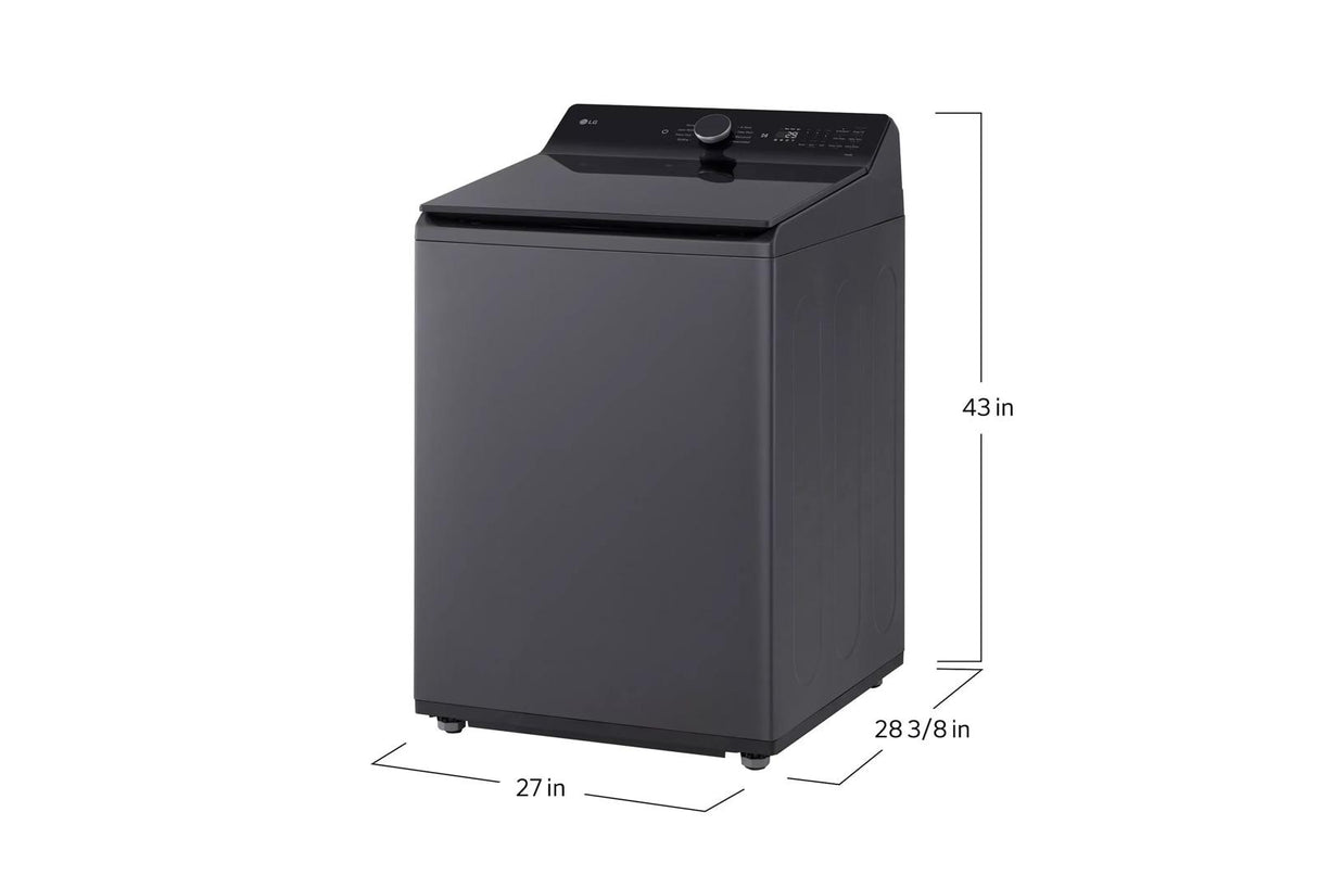 5.5 cu. ft. Mega Capacity Smart Top Load Washer with Impeller, EasyUnload™ & AI Sensing