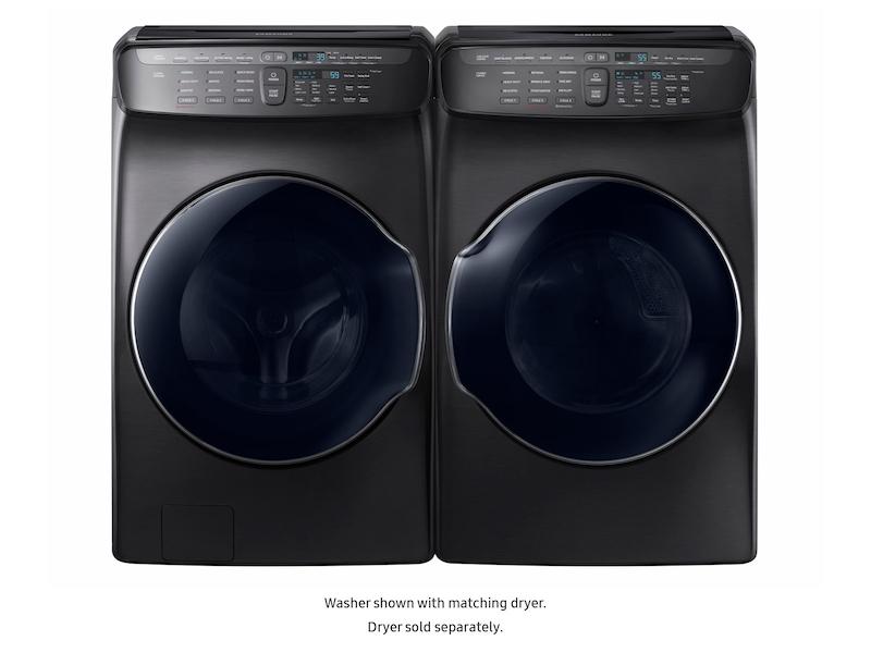 5.5 cu. ft. Smart Washer with FlexWash™ in Black Stainless Steel