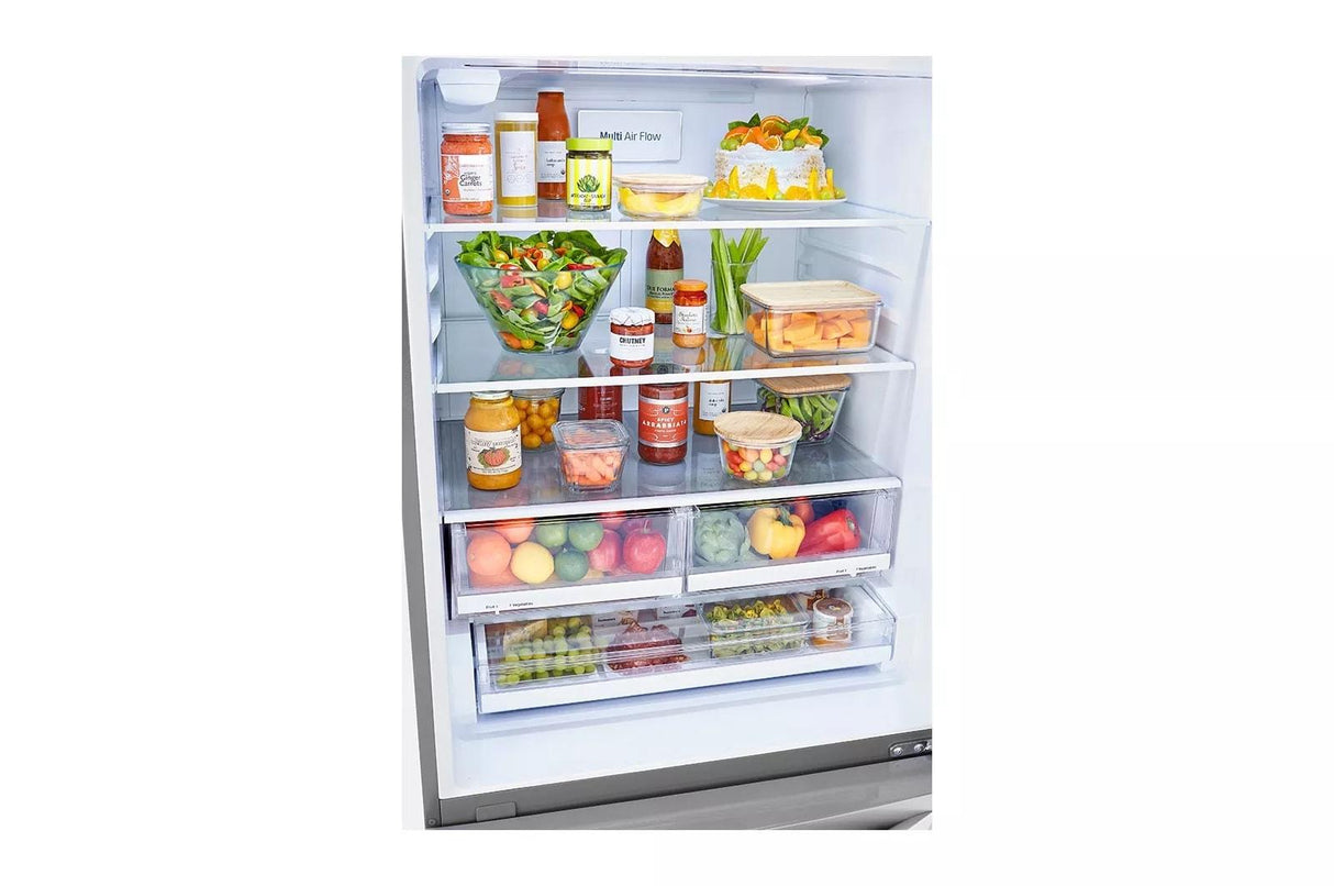 26 cu. ft. 33-inch Wide Bottom Freezer Refrigerator - Stainless Steel