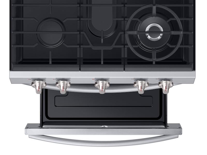 5.8 cu. ft. Freestanding Gas Range with True Convection and Steam Reheat in Stainless Steel