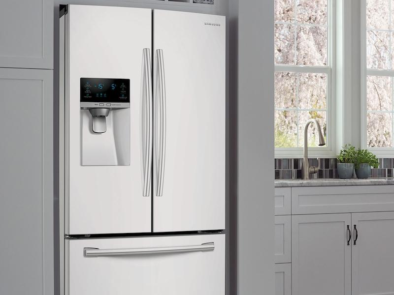 26 cu. ft. 3-Door French Door Refrigerator with CoolSelect Pantry™ in White