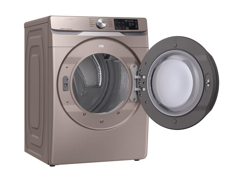 7.5 cu. ft. Electric Dryer with Steam Sanitize+ in Champagne
