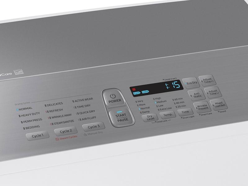 7.4 cu. ft. Electric Dryer with Integrated Controls in White