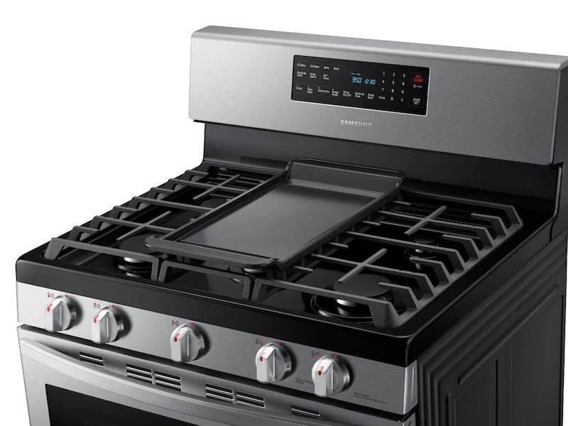 5.8 cu. ft. Freestanding Gas Range with Convection in Stainless Steel