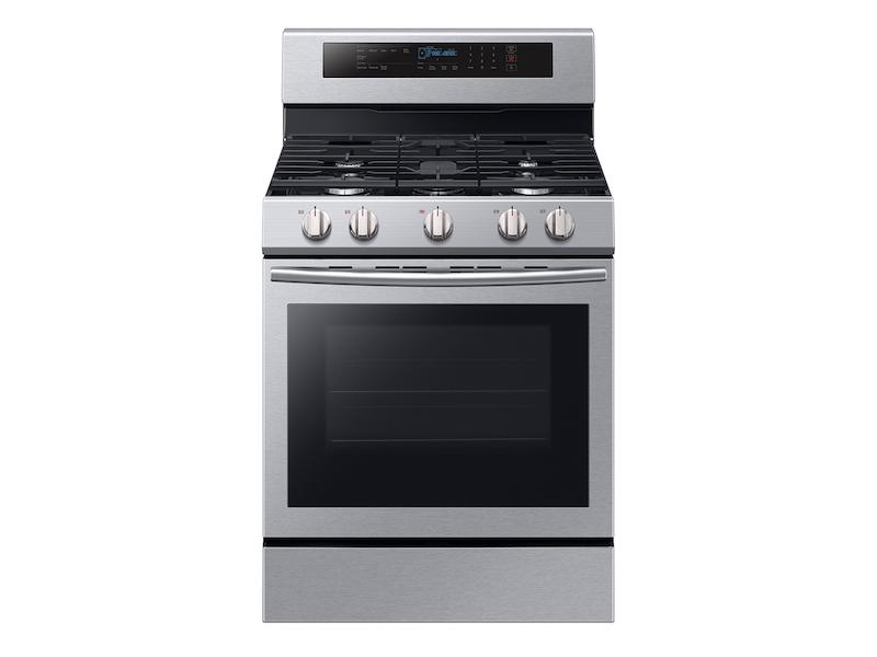 5.8 cu. ft. Freestanding Gas Range with True Convection in Stainless Steel