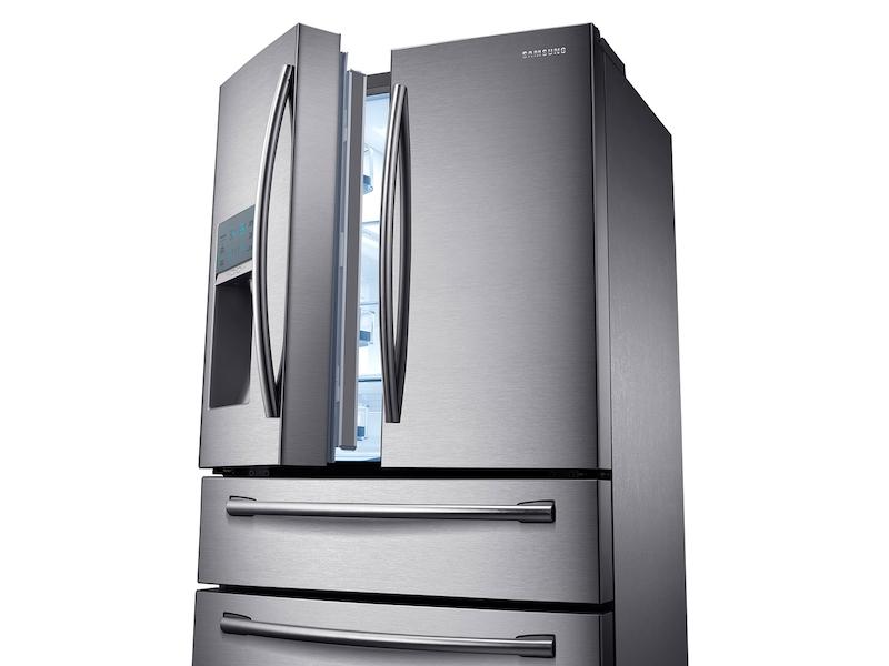 23 cu. ft. Counter Depth 4-Door Refrigerator with FlexZone™ Drawer in Stainless Steel