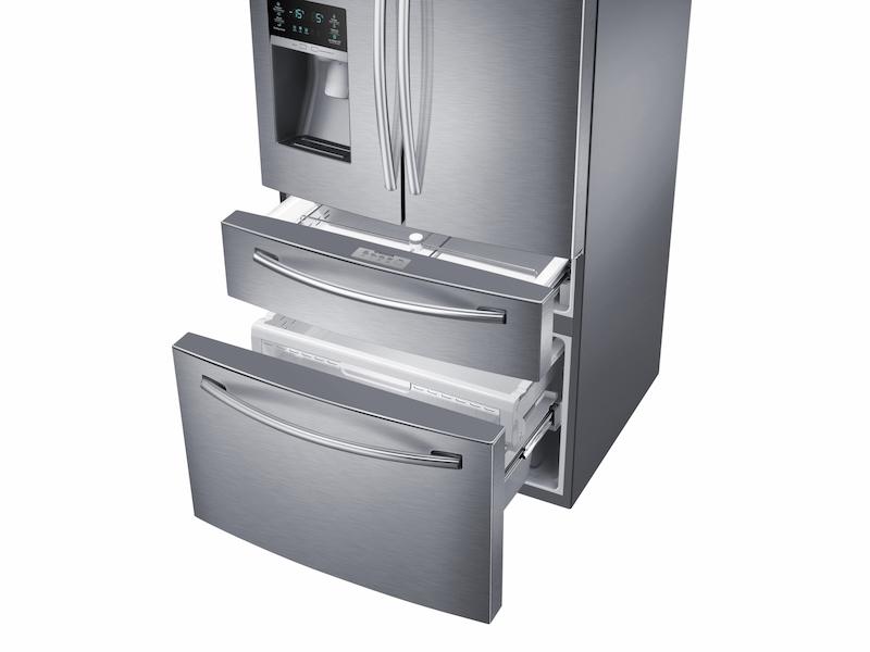 28 cu. ft. 4-Door French Door Refrigerator in Stainless Steel