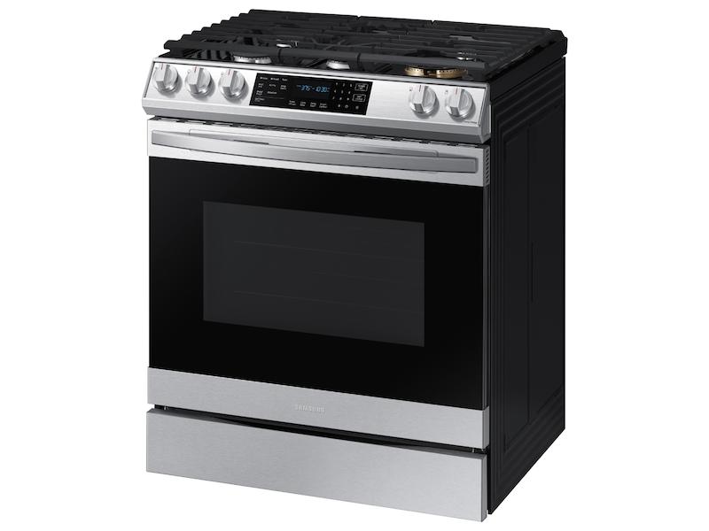 6.0 cu. ft. Smart Slide-in Gas Range with Air Fry in Stainless Steel