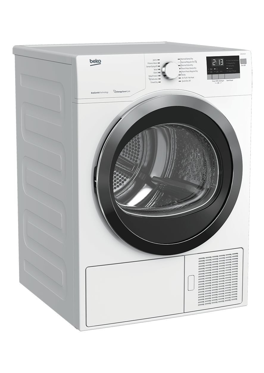 24" Front-Load Heat Pump Ventless Dryer