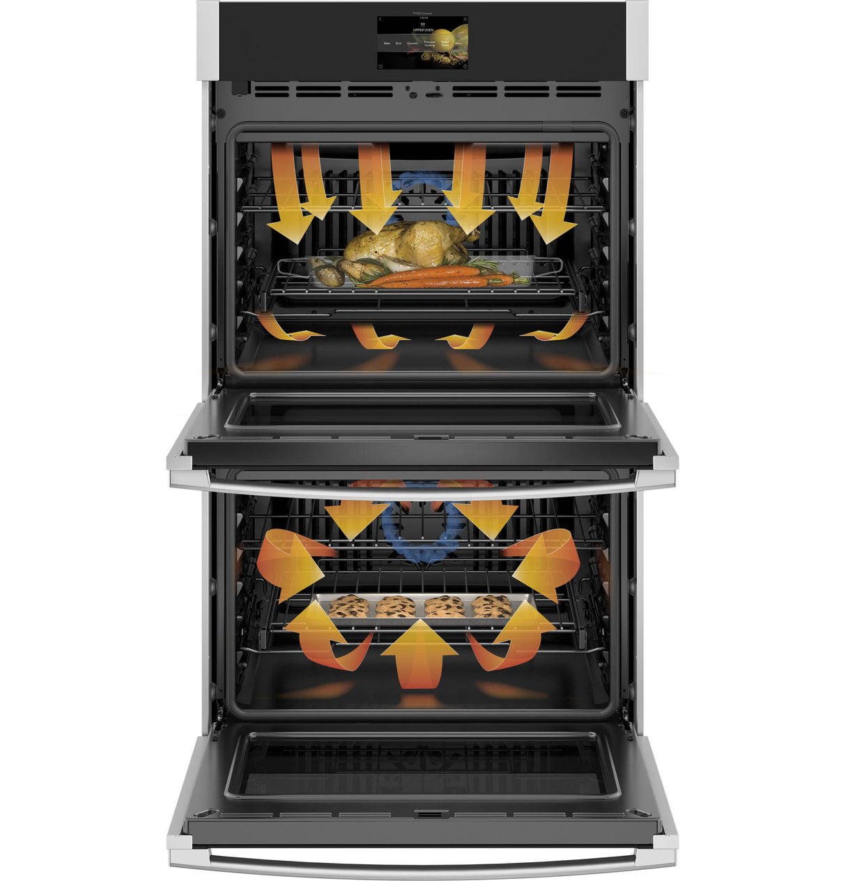 GE Profile™ 30" Smart Built-In Convection Double Wall Oven