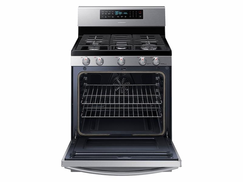5.8 cu. ft. Gas Range with True Convection in Stainless Steel