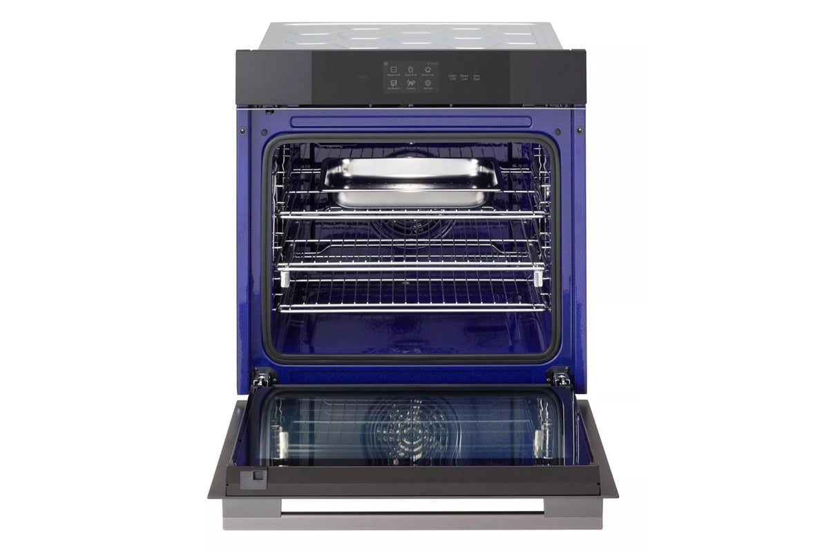 3.0 cu. ft. Smart Compact Wall Oven with Instaview®, True Convection, Air Fry and Steam Baking