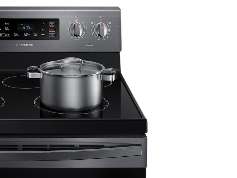 5.9 cu.ft. Freestanding Electric Range in Black Stainless Steel