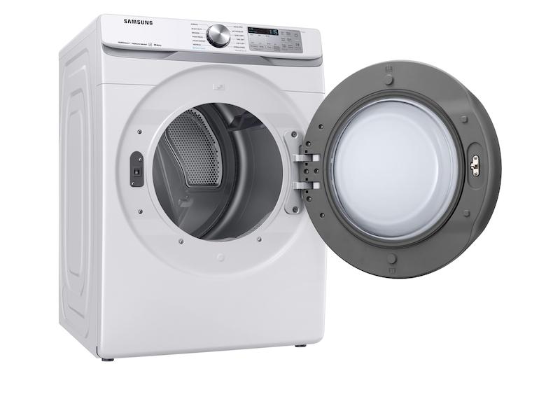 7.5 cu. ft. Smart Electric Dryer with Steam Sanitize+ in White