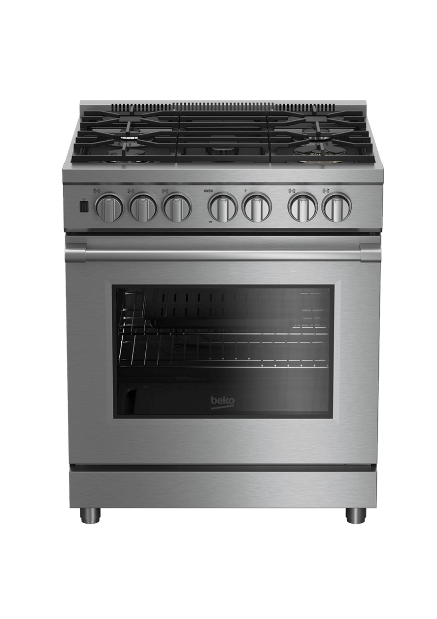 30" Stainless Steel Pro-Style Gas Range
