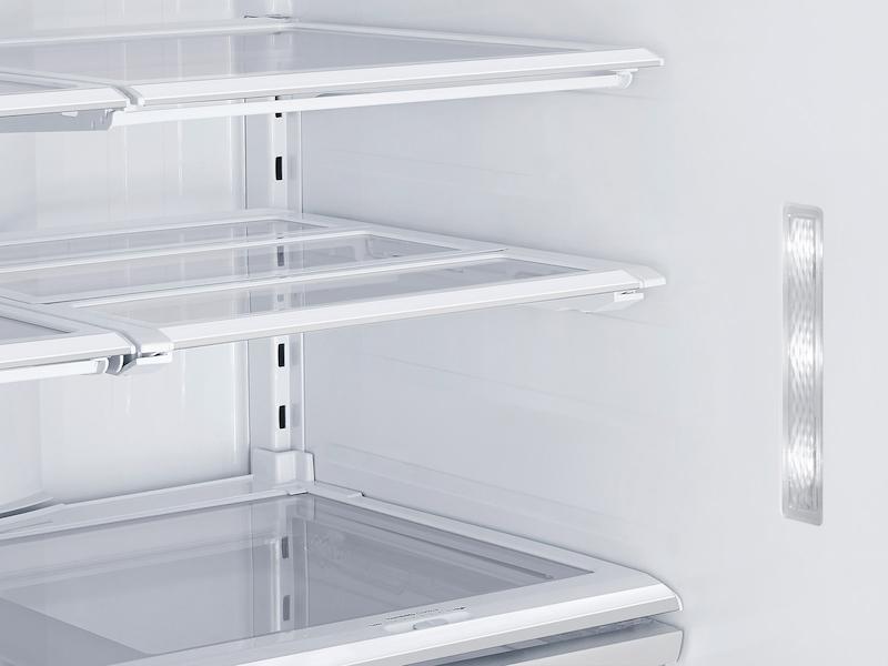 28 cu. ft. Food Showcase 3-Door French Door Refrigerator in Stainless Steel