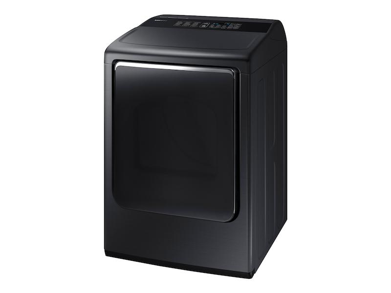7.4 cu. ft. Electric Dryer with Integrated Controls in Black Stainless Steel
