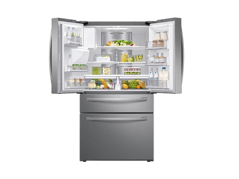 28 cu. ft. 4-Door French Door Refrigerator with 21.5" Touch Screen Family Hub™ in Stainless Steel