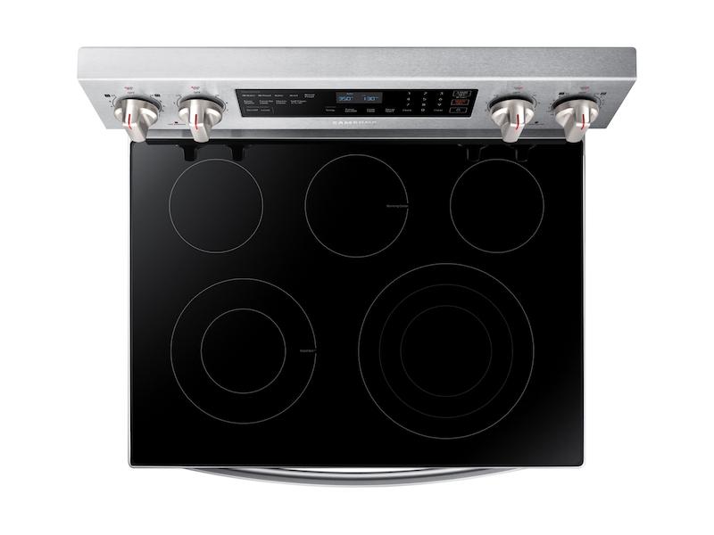 5.9 cu. ft. Freestanding Electric Range with True Convection in Stainless Steel
