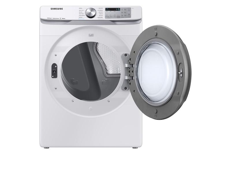 7.5 cu. ft. Smart Electric Dryer with Steam Sanitize+ in White