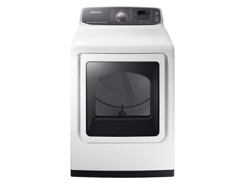 7.4 cu. ft. Gas Dryer in White